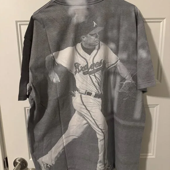 Men's Chipper Jones Atlanta Braves Mitchell & Ness Graphic T, Size XL, NWT - Picture 2 of 5